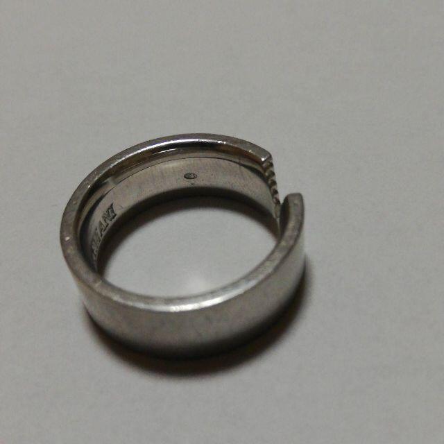 389 14号　エンポリオアルマーニ　sv925 シルバー　リング メンズのアクセサリー(リング(指輪))の商品写真