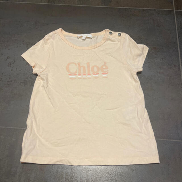 Chloe(クロエ)のChloe クロエ　Tシャツ　キッズ　サイズ6 キッズ/ベビー/マタニティのキッズ服女の子用(90cm~)(Tシャツ/カットソー)の商品写真