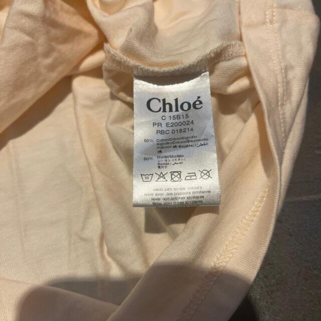 Chloe(クロエ)のChloe クロエ　Tシャツ　キッズ　サイズ6 キッズ/ベビー/マタニティのキッズ服女の子用(90cm~)(Tシャツ/カットソー)の商品写真