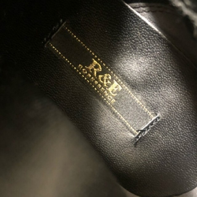 R&E(アールアンドイー)のR&E 合皮 ハイヒール美脚 ピンヒール ニーハイブーツ 23cm 美品 レディースの靴/シューズ(ブーツ)の商品写真