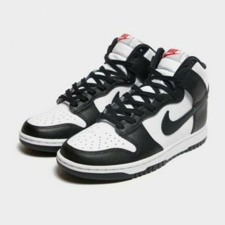 24cm WMNS DUNK HIGH WHITE BLACK panda