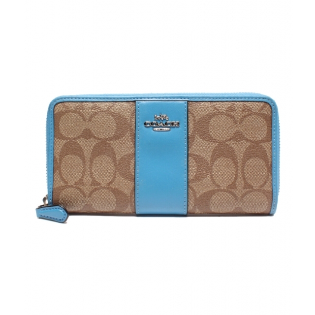 COACH(コーチ)のコーチ COACH ラウンドファスナー長財布 F54630   レディース レディースのファッション小物(財布)の商品写真