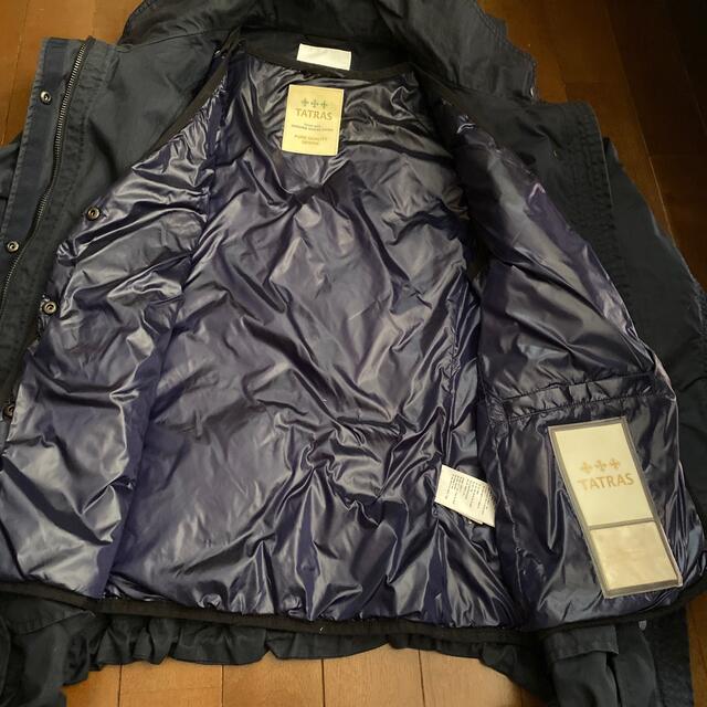 TATRAS 3WAY インナーダウンベスト付 モッズコート BERINA 黒