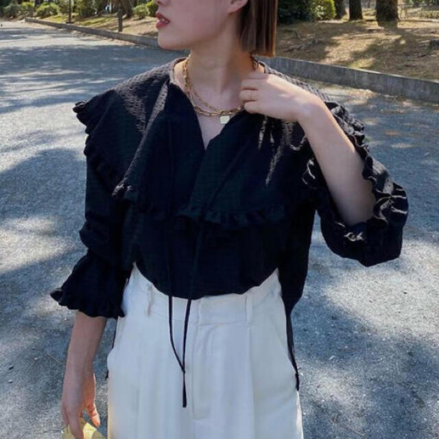 レディースmamu♡FRILL MELLOW BLOUSE♡