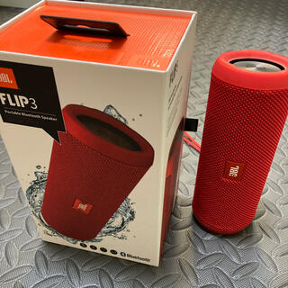 JBL ワイヤレススピーカー FLIP3 RED(スピーカー)