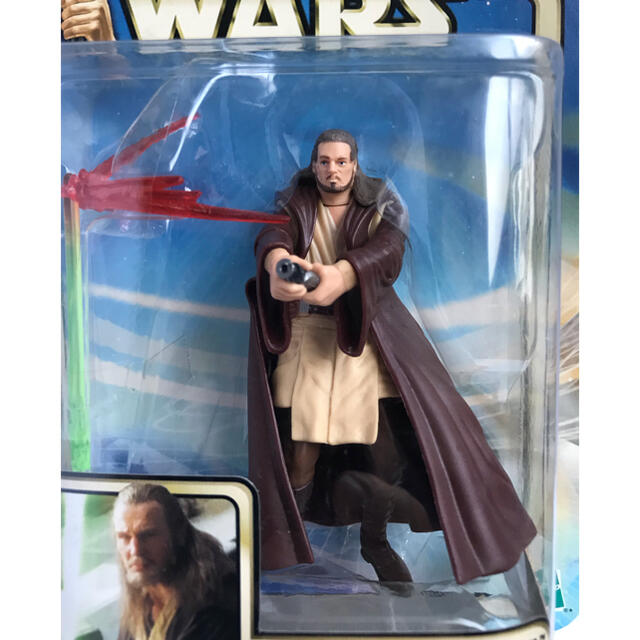 スターウォーズ Jedi Master Qui-Gon Jinn 3.75インチ エンタメ/ホビーのフィギュア(SF/ファンタジー/ホラー)の商品写真