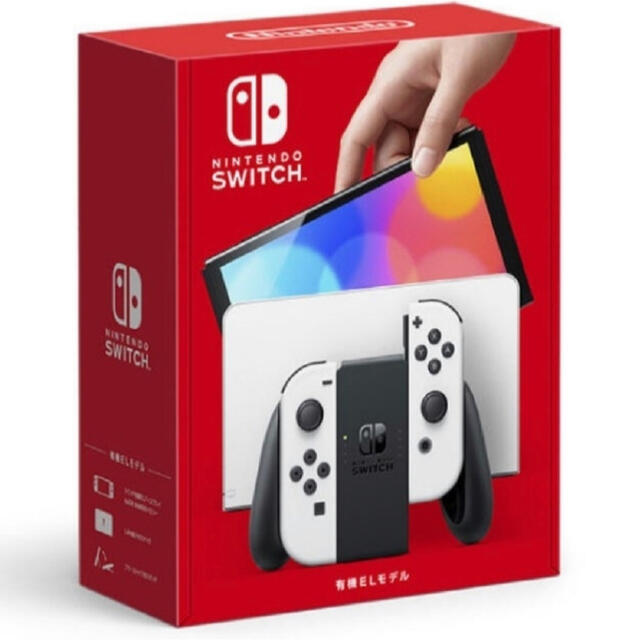 限定数のみ 【新品未使用】 店舗印有りswitch 有機EL ホワイト 本体と