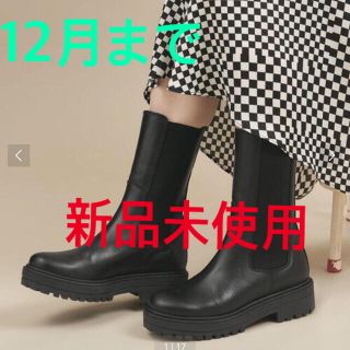 ビューティアンドユースユナイテッドアローズ(BEAUTY&YOUTH UNITED ARROWS)の今期　即完売商品BEAUTY&YOUTH レザーミドル サイドゴア(ブーツ)