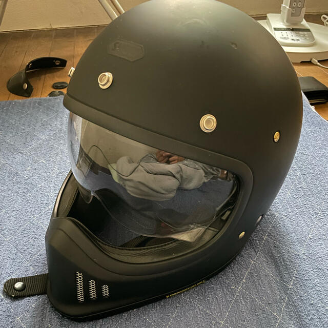 SHOEI ヘルメット EX-ZERO Lサイズ マッドブラック サンバイザー付