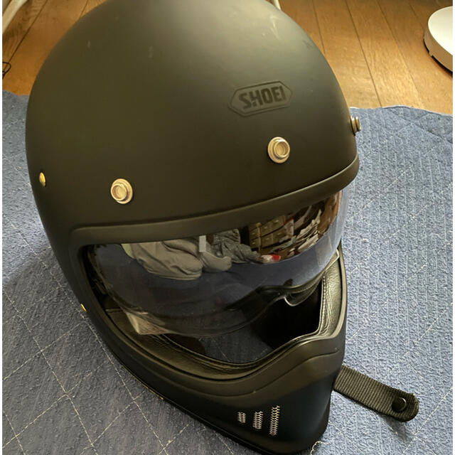 SHOEI ヘルメット EX-ZERO Lサイズ マッドブラック サンバイザー付