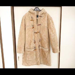 ウールリッチ(WOOLRICH)のwoolrich ウールリッチ スエード調 ダッフルコート Mサイズ 冬着(ダッフルコート)