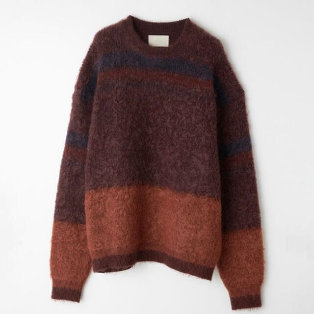 【最安値！】yoke 21aw Rothko Border Crew Neck