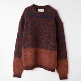 サンシー(SUNSEA)の【最安値！】yoke 21aw Rothko Border Crew Neck(ニット/セーター)