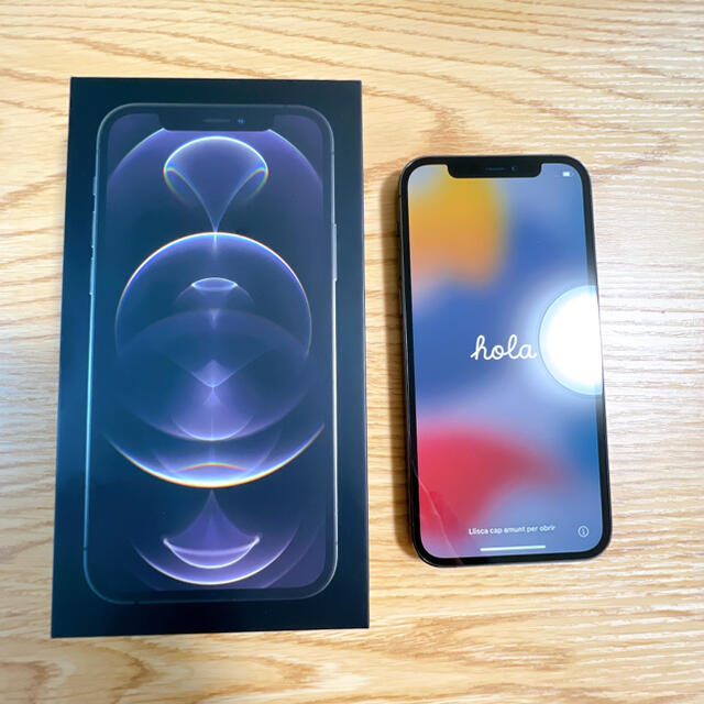 競売 本体 pro 【美品】iPhone12 - iPhone 128GB SIMフリー