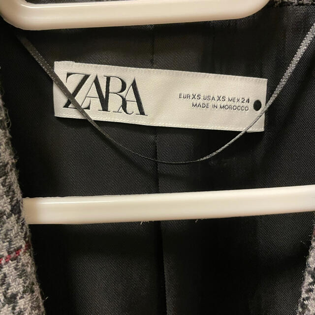 ZARA - 新品 ZARA グレー 千鳥格子柄 ジャケットの通販 by aya's shop ...