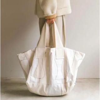 サンシー(SUNSEA)の【斉藤様専用】khoki IKE○ BAG white (トートバッグ)