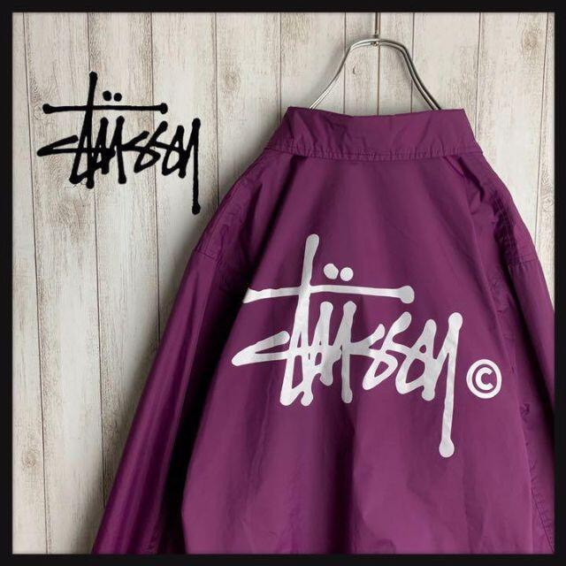 stussy コーチジャケット 希少色 ナイロンジャケット