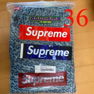 シュプリーム(Supreme)のSupreme Monogram Double Knee Pant 36(ペインターパンツ)