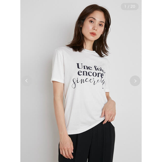 スナイデル(SNIDEL)のSNIDEL ♡ ロゴT-Shirt(Tシャツ(半袖/袖なし))