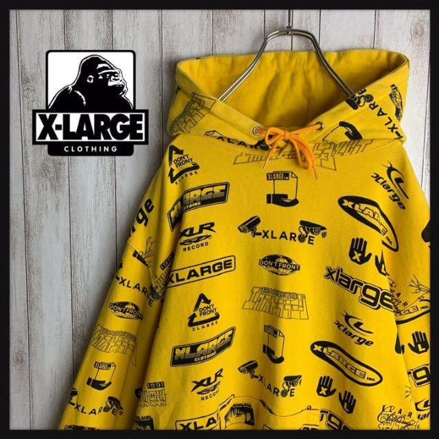 XLARGE - 【LEX着用】エクストララージ☆総柄 パーカー 入手困難 超