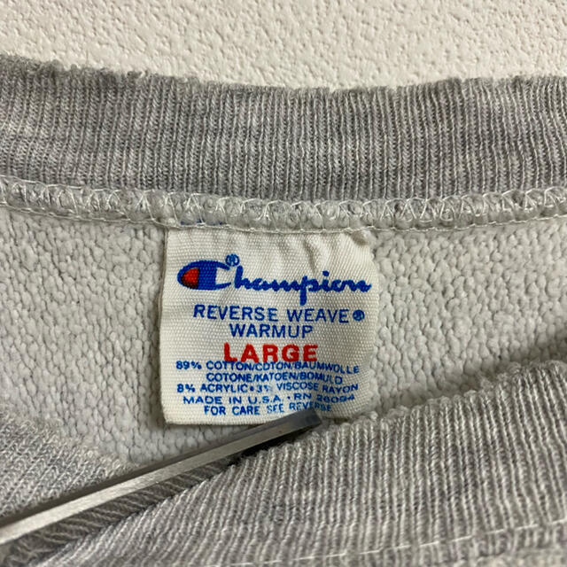 Champion(チャンピオン)の80s Champion  スウェット リバースウィーブ トリコタグ USA製 メンズのトップス(スウェット)の商品写真