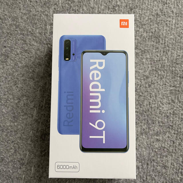 ANDROID(アンドロイド)のXiaomi Redmi 9T カーボングレー スマホ/家電/カメラのスマートフォン/携帯電話(スマートフォン本体)の商品写真