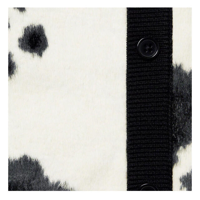 Supreme(シュプリーム)のSupreme Cow Print Cardigan L Black メンズのトップス(カーディガン)の商品写真