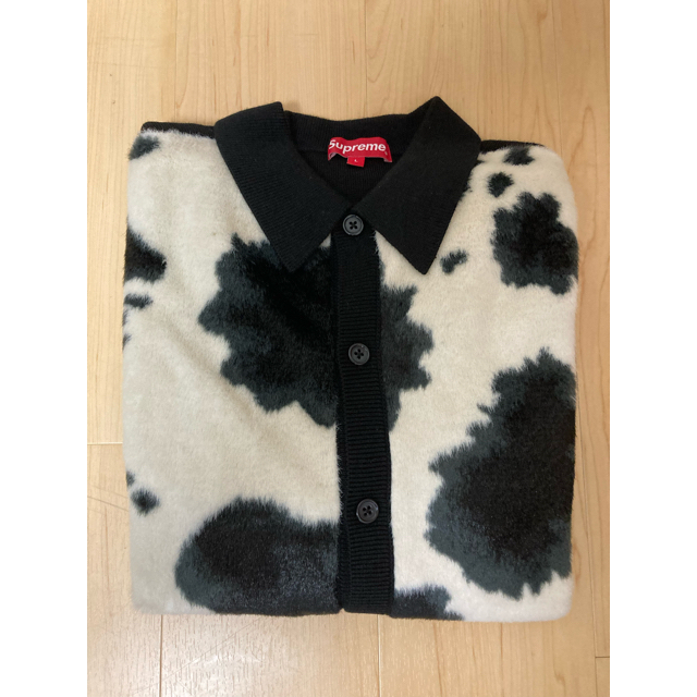 Supreme(シュプリーム)のSupreme Cow Print Cardigan L Black メンズのトップス(カーディガン)の商品写真