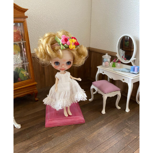 プチアイシードールカスタム 単体販売 ストロベリー8℃ No.3 ハンドメイドのぬいぐるみ/人形(人形)の商品写真
