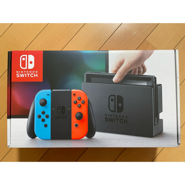 品 Switch 任天堂スイッチ 本体 ネオンブルーレッド ニンテンドー ...