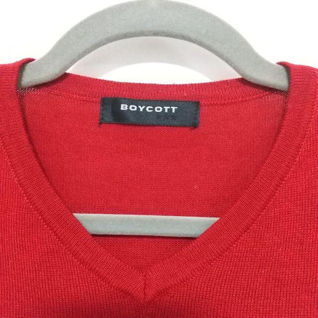 BOYCOTT(ボイコット)のBOYCOTT ( ボイコット ) 薄手のニット メンズ S メンズのトップス(ニット/セーター)の商品写真