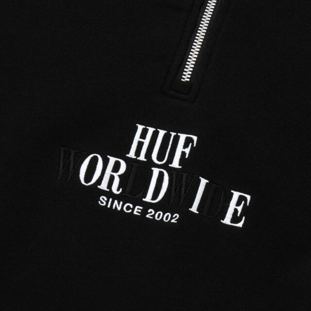 HUF(ハフ)のHUFハーフジップ メンズのトップス(スウェット)の商品写真