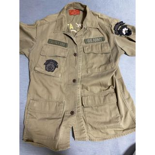 アヴィレックス(AVIREX)のAVIREX OFFICER'S UNIFORM ミリタリー半袖シャツ(シャツ)