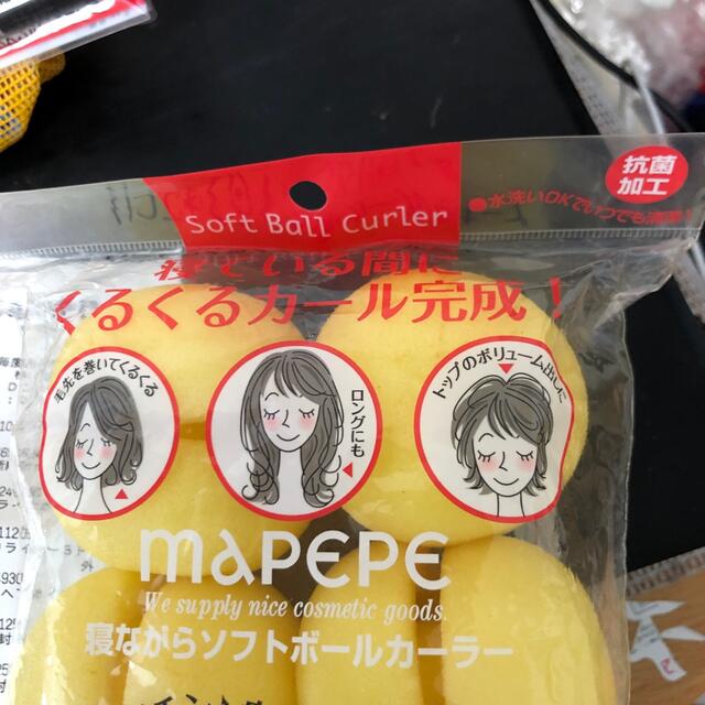 保障 マペペ 寝ながらソフトボールカーラー 6P マペペ 寝ながらソフトボールカーラー 6P