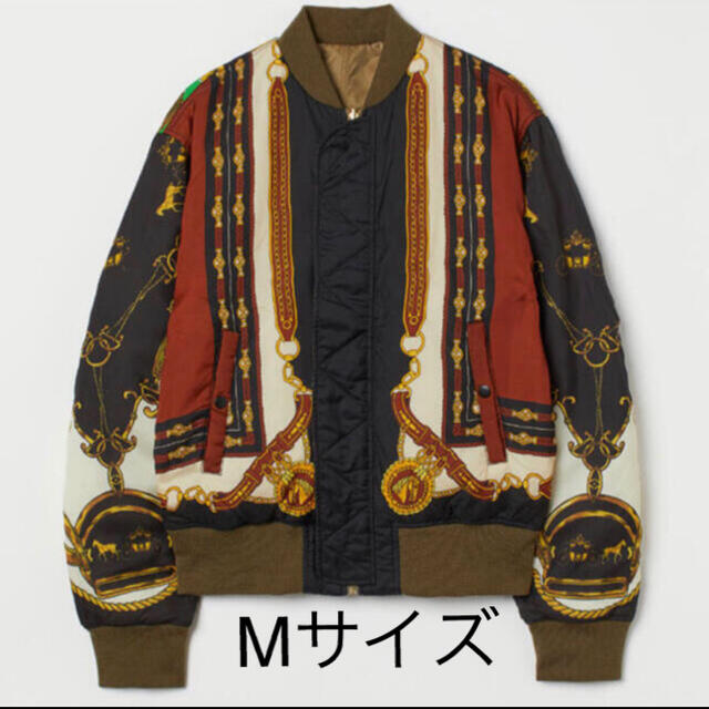 H&M(エイチアンドエム)のTOGA H&M リバーシブル　ジャケット　トーガ　ma1 mサイズ メンズのジャケット/アウター(フライトジャケット)の商品写真