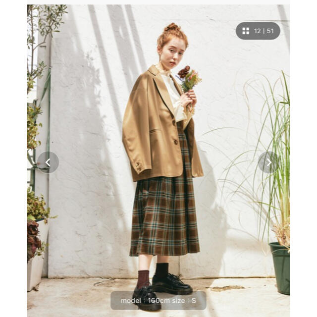 hinari まるちゃん着用 チェックスカート | hartwellspremium.com