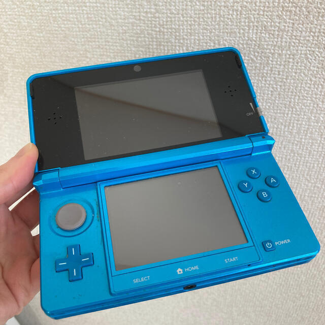 携帯用ゲーム機本体送料込み★任天堂3DS★格安！！青★美品