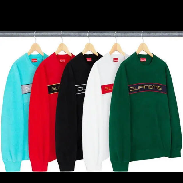 supreme  polartec crewneckM肩幅