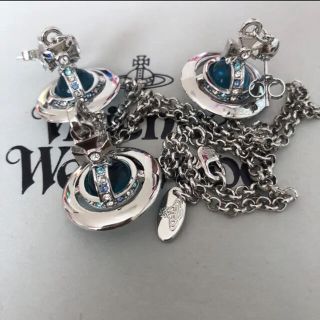 ヴィヴィアンウエストウッド(Vivienne Westwood)のVivienne Westwood オーブピアス＆ネックレス(ネックレス)