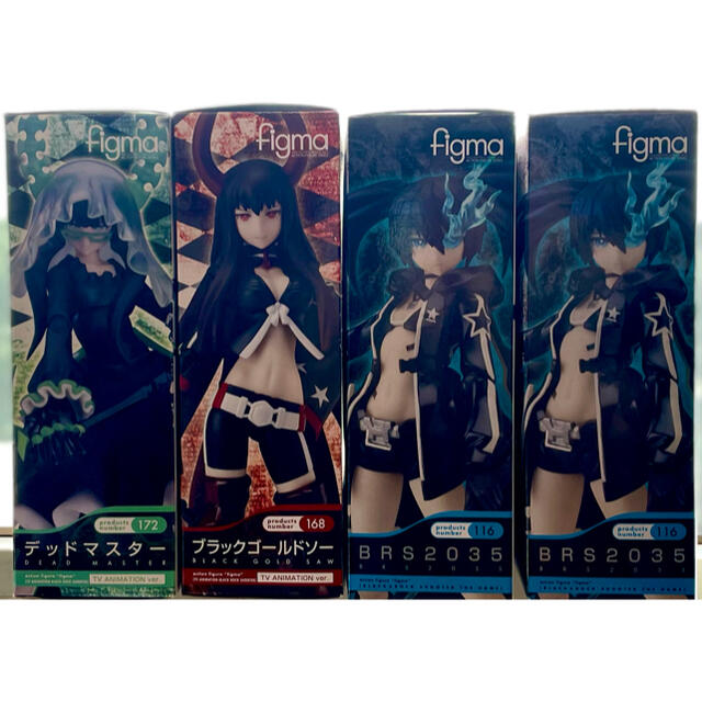 Figma BRS ブラックロックシューター　開封品4体セット