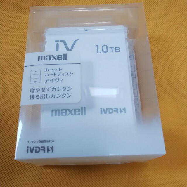 10000GB回転数maxell カセットハードディスク iV（アイヴィ） M-VDRS1T.E.W