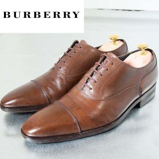 バーバリー(BURBERRY)のBERBERRY ストレートチップ 25.5cm ダークブラウン(ドレス/ビジネス)