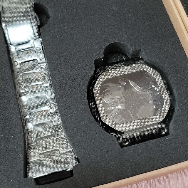 dw5600用　迷彩ステンレスベルト メンズの時計(金属ベルト)の商品写真