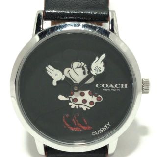 COACH ミッキーマウスコラボ腕時計