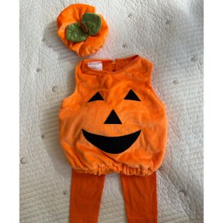 コストコ(コストコ)のハロウィン　ベビー　コスチューム　かぼちゃ　9-18mth(衣装)