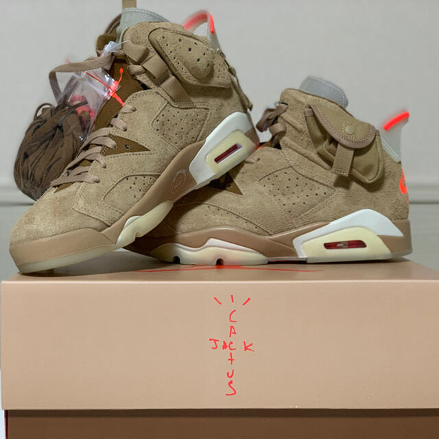 NIKE(ナイキ)のAIR JORDAN 6 RETRO TRAVIS SCOTT  メンズの靴/シューズ(スニーカー)の商品写真