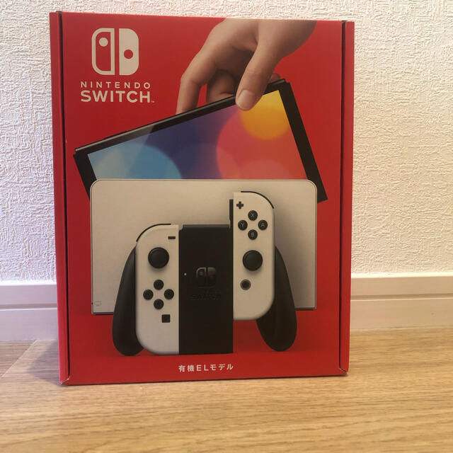 [新品未使用]Nintendo Switch(有機ELモデル) ホワイト 本体