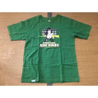 ナインルーラーズ(NINE RULAZ)のNINE RULAZ LINE ガールズTシャツ緑 XL(Tシャツ/カットソー(半袖/袖なし))