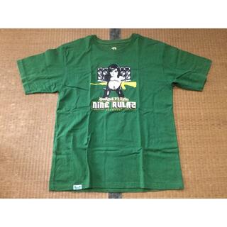 ナインルーラーズ(NINE RULAZ)のNINE RULAZ LINE ガールズTシャツ緑 XL(Tシャツ/カットソー(半袖/袖なし))