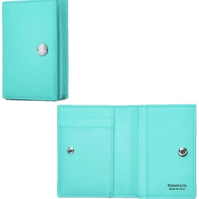 Tiffany & Co.(ティファニー)のティファニー　ヴァーティカルフォールド　カードケース レディースのファッション小物(財布)の商品写真